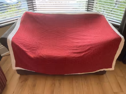 Photo of free Blanket throw red (Nether Edge S7) #2