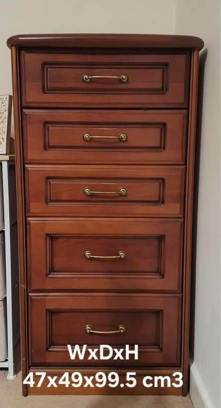 Photo of free Chest of drawers (W14) #1