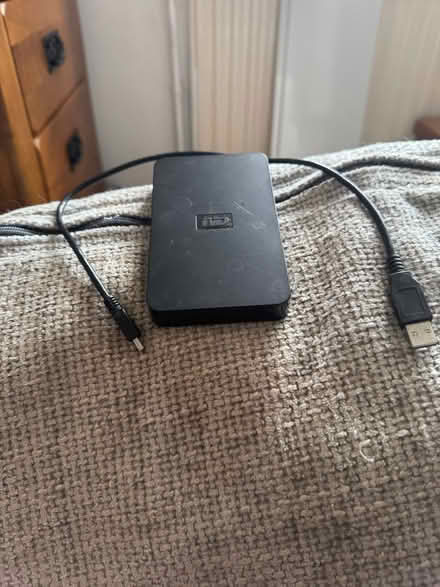 Photo of free WD portable hard drive with cable (Eastbourne BN21) #1