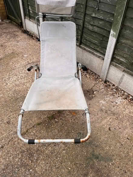 Photo of free Sturdy Garden Lounger (Westcliff on Sea SS0) #1