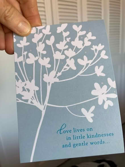 Photo of free Thank you cards for sympathy cards (Monta Vista) #2