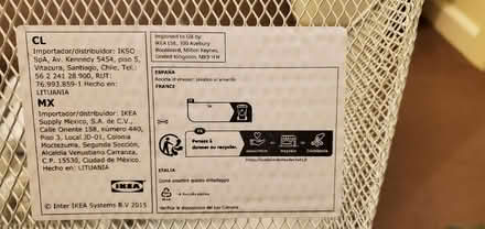 Photo of free Ikea large wire/mesh baskets with runners (Sidemoor B61) #4