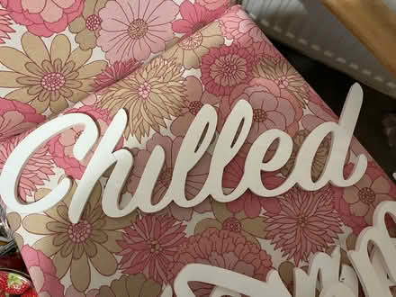 Photo of free Perspex letters spelling the word chilled (Fiveways BN1) #2