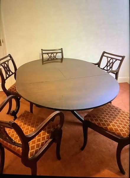 Photo of free Extendable table with chairs (Norwich) #1