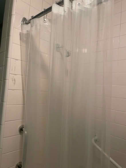 Photo of free Shower curtain (Carle place/westbury) #1