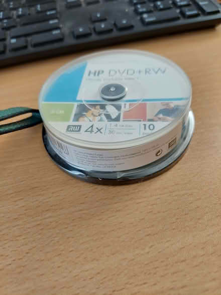 Photo of free HP DVD+RW 8CM DISCS x 10 (Mickleover DE3) #3