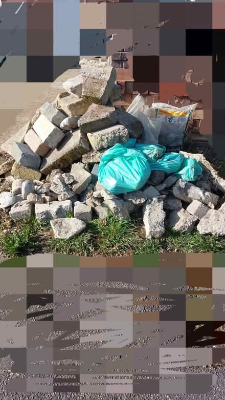 Photo of free rubble/ broken blocks (dorset BH12) #1