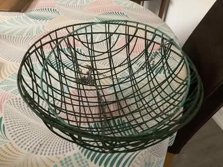 Photo of free Large metal hanging baskets (Long Hanborough OX29) #1