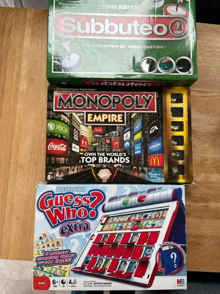 Photo of free Selection board games & puzzles (Hove (Blatchington windmill)) #2