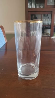 Photo of free Golden Rim Glass - Set of 4 (20874) #1