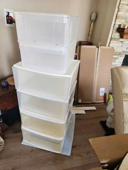Photo of free Storage drawer containers (Rossmoor, Walnut Creek) #1