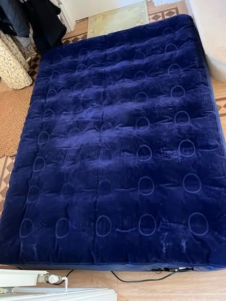 Photo of free Inflatable double mattress & pump (Langstone) #1