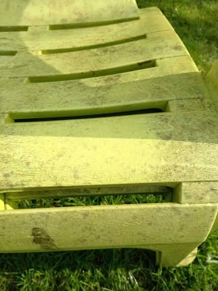 Photo of free Two large plastic garden chairs (Telford and Wrekin TF7) #1