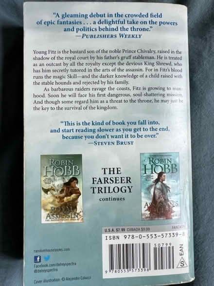 Photo of free The Assassin’s Apprentice (North Oakville) #2