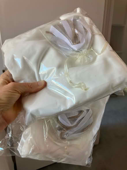Photo of free White chiffon table runners (2) (Monta Vista) #4