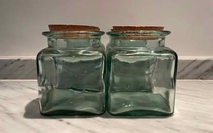 Photo of free 4No glass storage jars (G61) #2