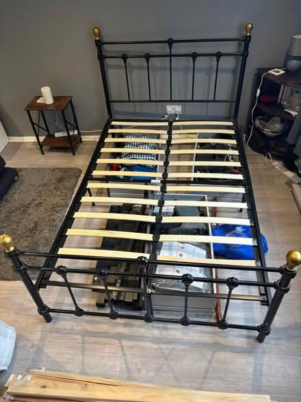 Photo of free Small double metal bed frame (Horsham RH13) #1