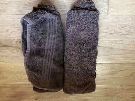 Photo of free 2 brown beach towels (NE Pleasanton) #1