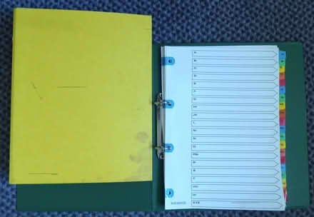 Photo of free Two A4 folders (Corfe Mullen BH21) #1