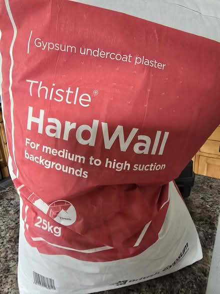 Photo of free 25kg bag of hardwall plaster (BT6) #1