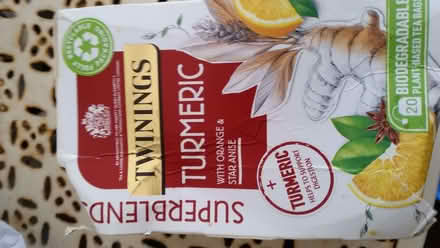 Photo of free A box of Twinings Turmeric Tea Bags with Orange & Star Anise (Belper DE56) #1