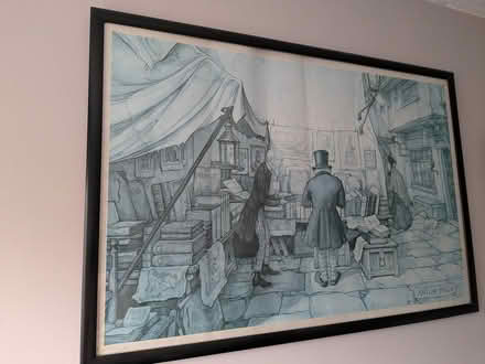 Photo of free Anton piek frames print (Barnsley s75) #1