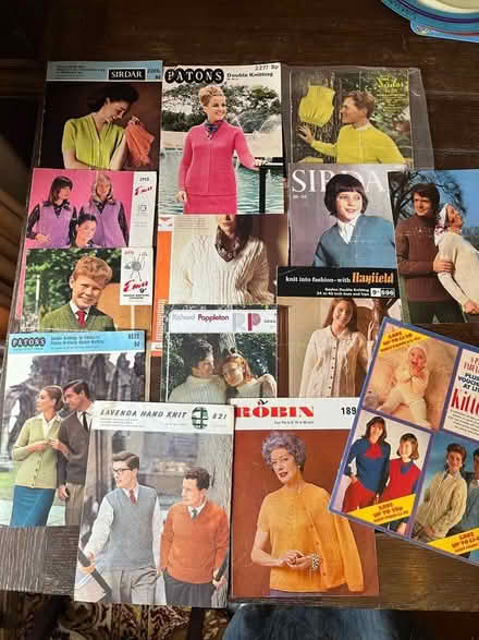 Photo of free Vintage knitting and crochet patterns (Bletchingley RH1) #1