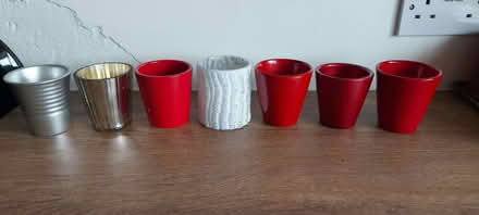 Photo of free 7 little ceramic pots (Shepshed LE12) #1