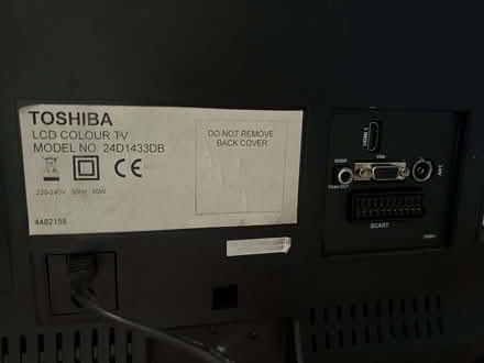 Photo of free Small wall mounted TV. (Barons Court W14) #1