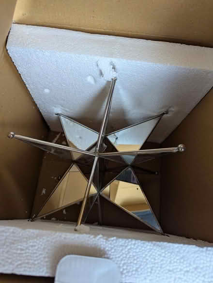 Photo of free NEEDS WELDING- candle holder (63rd& main, DG) #1