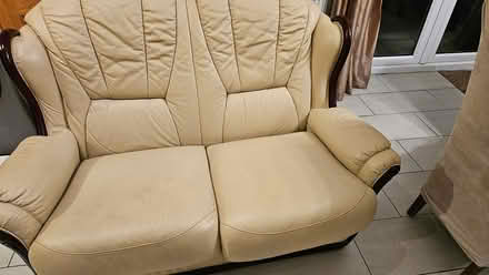 Photo of free Leather sofa (SE4) #2