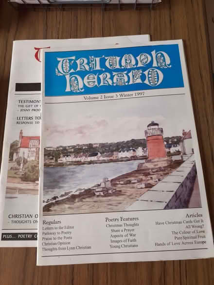 Photo of free Triumph Herald poetry magazines (Hellesdon NR6) #1