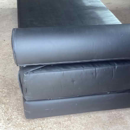 Photo of free Faux Leather bed / settee (Brough CA17) #2