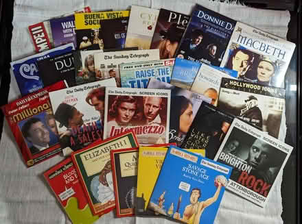 Photo of free DVD films - newspaper giveaways (Malvern Link Top WR14) #1