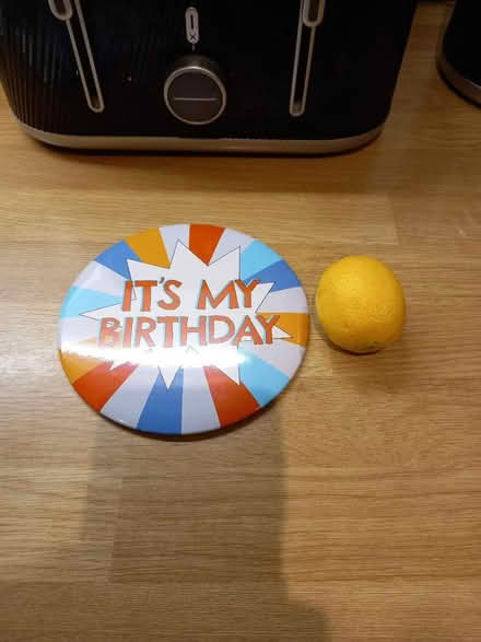 Photo of free Birthday Badge (Roundhill area brighton) #1