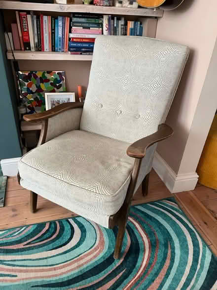 Photo of free Parker knoll chair grey (BN41) #1
