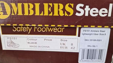 Photo of free Safety boots to gift (Aspley, NG8) #2