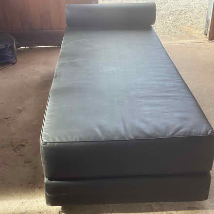 Photo of free Faux Leather bed / settee (Brough CA17) #1