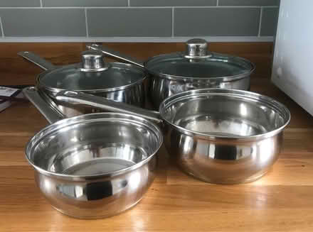 Photo of free Set of 4 saucepans (Oakwood road ME16 8) #1