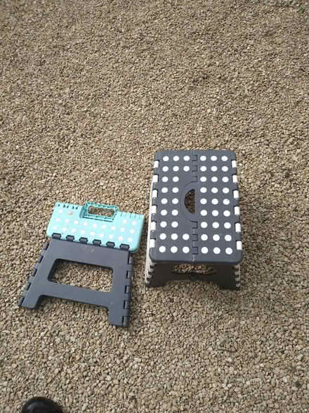 Photo of free 2 small foldable stools (GL14) #1