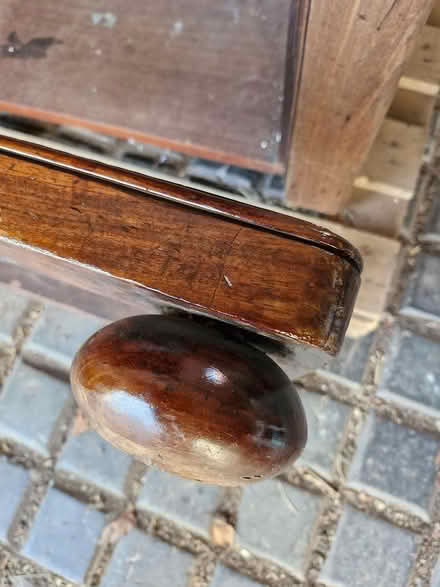 Photo of free Victorian Mahogany Drop leaf desk (Chirk LL14) #4