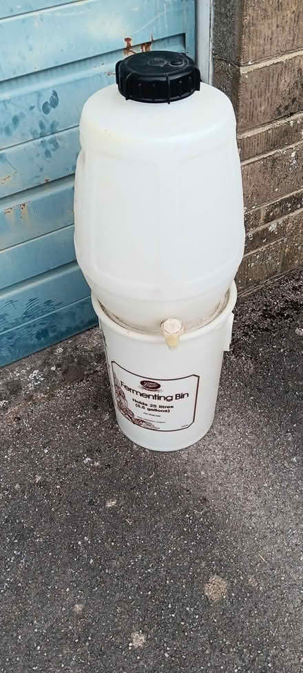 Photo of free Fermenting Bin and Keg (Ta12 6jz) #1