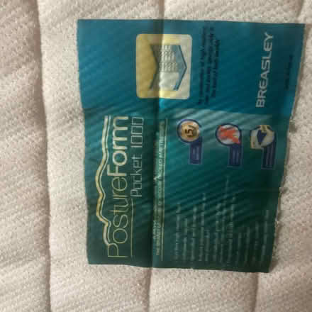 Photo of free Double bed, headboard & mattress (Brough CA17) #4