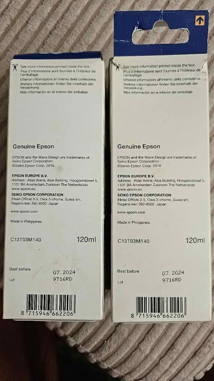 Photo of free Epson ink (SE15) #2