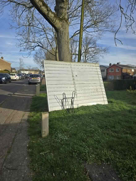 Photo of free Metal garage doors / scrap (SG2) #1