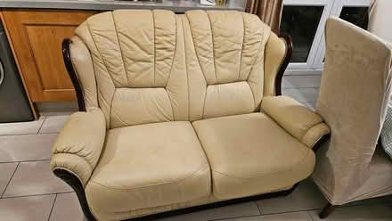 Photo of free Leather sofa (SE4) #1