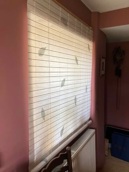 Photo of free 3 Chinese style roller blinds (Yelford OX29) #1