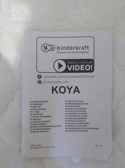 Photo of free Space saver convertible cot (Downham) #2