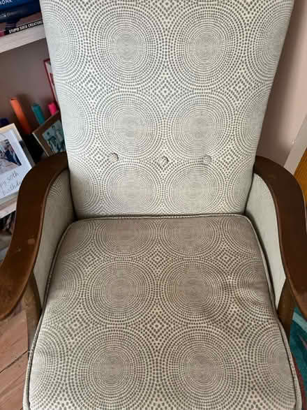 Photo of free Parker knoll chair grey (BN41) #2