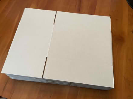 Photo of free 14 8x5x5 cardboard boxes (Ferndale) #1